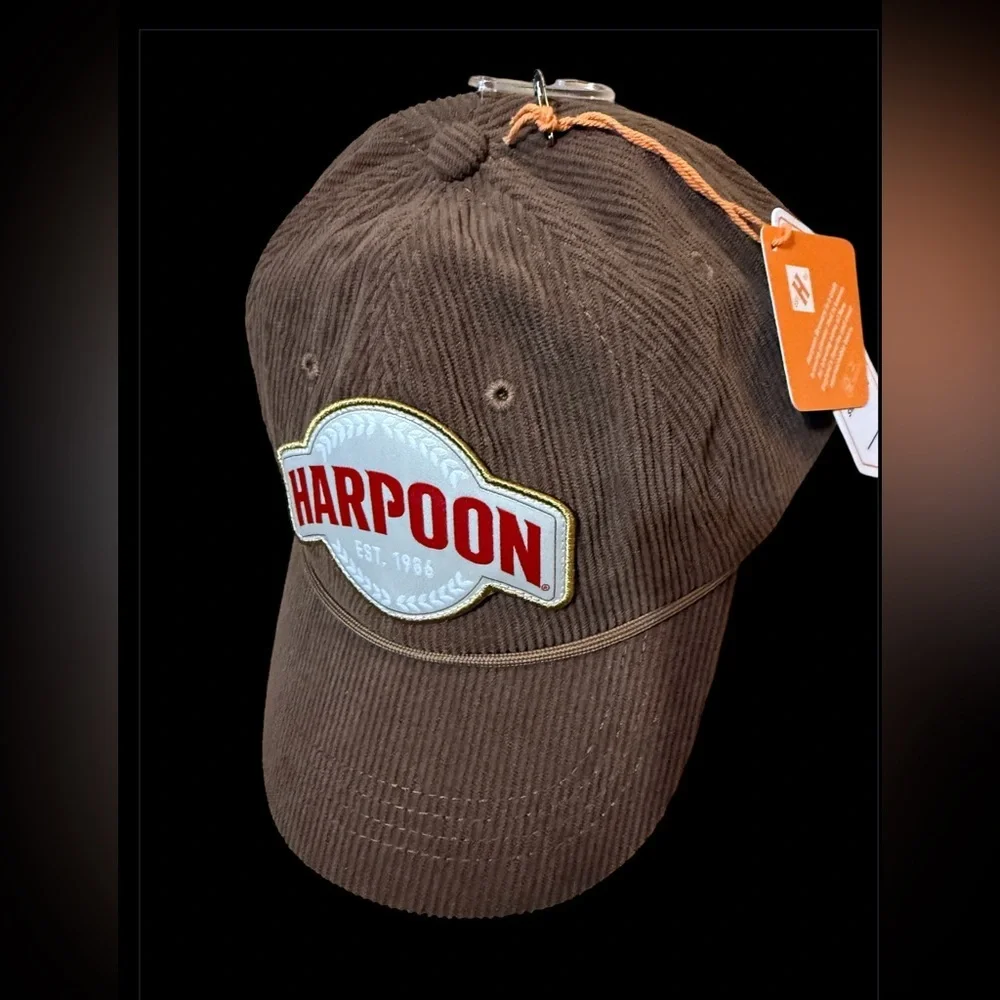 Harpoon brewery Brown Corduroy Hat OS - Picture 7 of 9